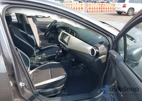 2021 Nissan Versa Sv Xtronic Cvt из США, поврежденный, VIN 3N1CN8EV1ML891753